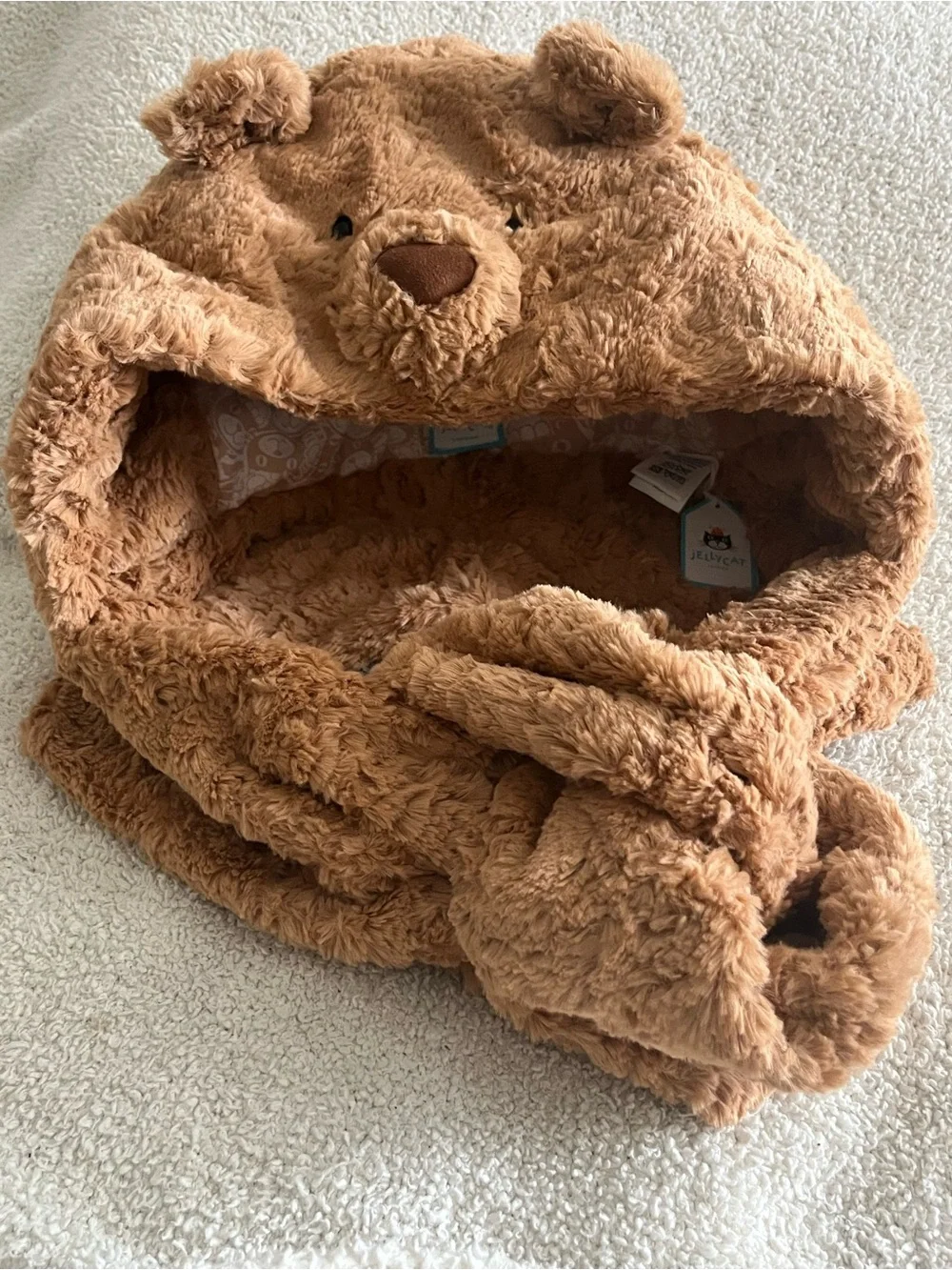 Jellycat Bartholomew Bundlesnug Hood
